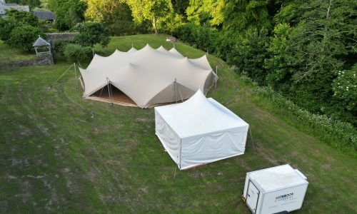 8-Sided Arachnid + Catering Tent